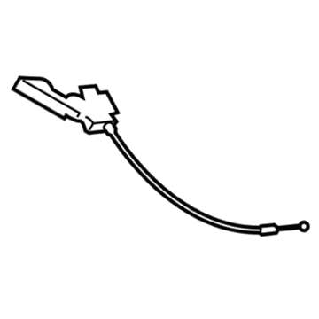 BMW 51-23-7-294-536 Front Hatch/Locking System Latch Control