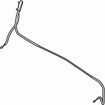 BMW 51-23-7-367-536 Rear Bowden Cable