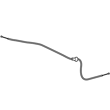 BMW 51-23-7-367-535 Rear Bowden Cable