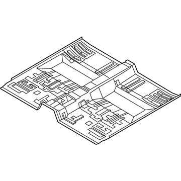 Kia 6511138100 Panel-Center Floor