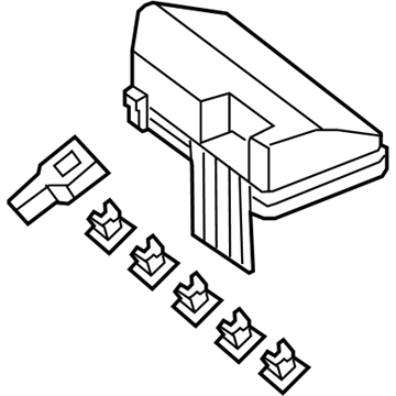 Acura 38256-TL2-A01 Cover, Relay Box (Upper)