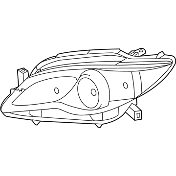 Toyota 81185-07100 Lens & Housing
