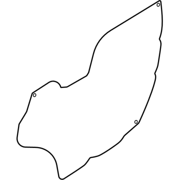 Hyundai 82391-GI000 SEAL-FRONT DOOR TRIM, LH
