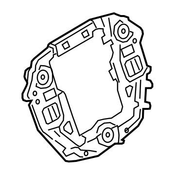 BMW 32-30-6-884-004 Horn Plate
