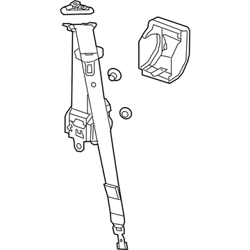 GM 19367337 Belt & Retractor