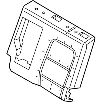 Ford LJ7Z-7866801-A PAD - REAR SEAT BACK