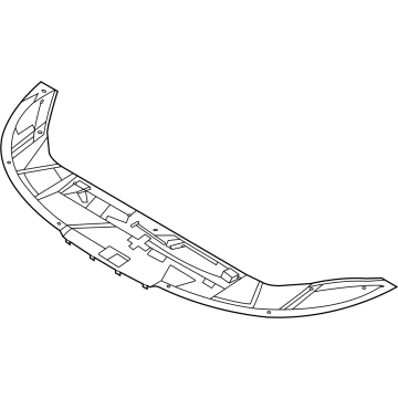 Kia 86390R0000 COVER ASSY-RADIATOR
