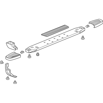 GM 84011398 Step Bar Assembly