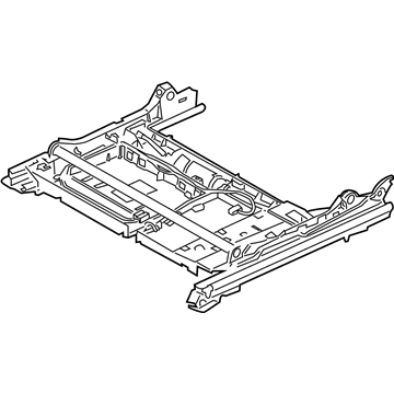BMW 52-10-7-075-940 Seat Rail Right