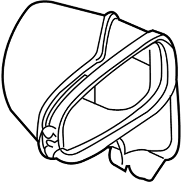 BMW 64-31-8-379-955 Filtered Air Duct, Left
