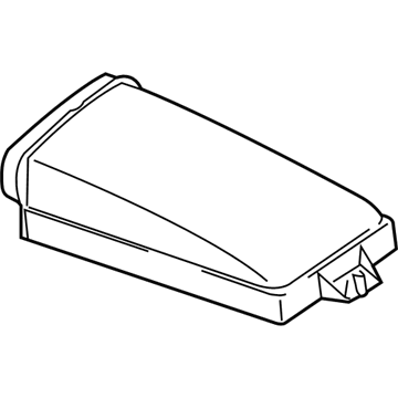 BMW 64-31-8-379-957 Left Microfilter Air Channel