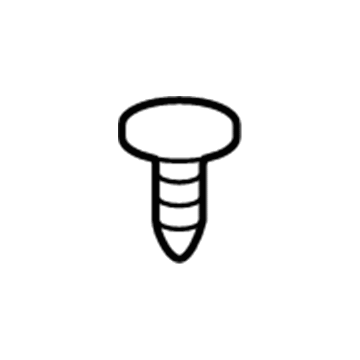 Toyota 90168-40025 Grille Screw