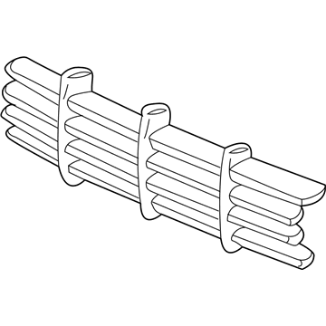 BMW 51-13-8-231-937 Grille, Front, Left