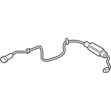 BMW 61-12-9-266-402 Battery Cable, Positive, Suppl.Starterunit