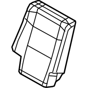 Mopar 6RL64DX9AB Rear Seat Back Cover