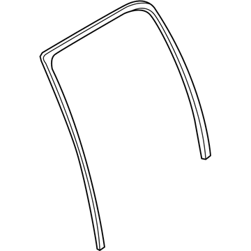 Mopar 55372136AH Seal-Rear Door