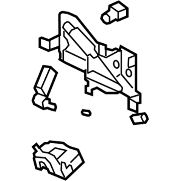 Ford 4L2Z-78404C40-A Lock Controller