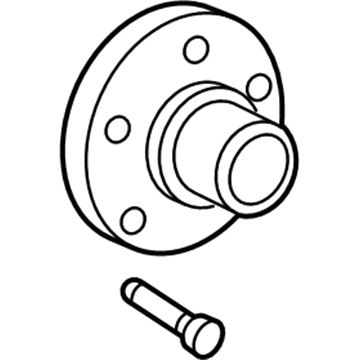 Ford 3L2Z1109AA Hub Assembly