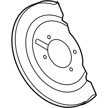 Mopar 4721683AB Shield-Splash