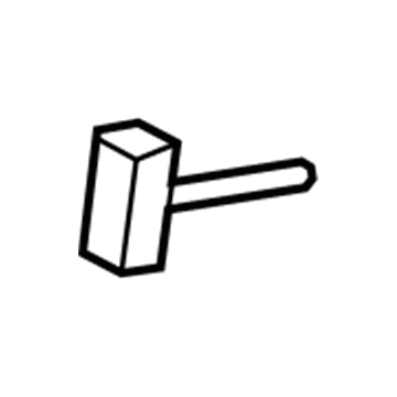 Mopar 68044834AA Bumper-Door Inside Handle