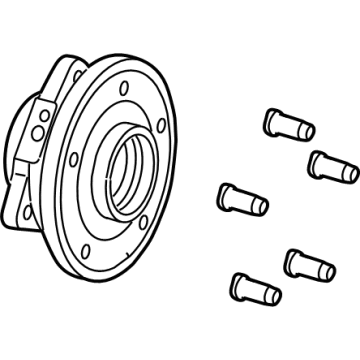 Mopar 52124767AE Front Brake Hub And Bearing