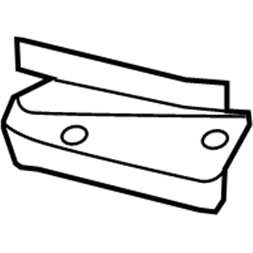 Mopar 55372934AE SPAT-Box Side