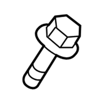 Mopar 6104142AA Screw-Pan Head