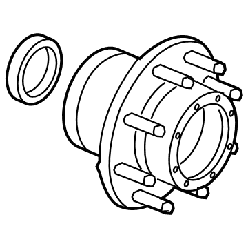 Mopar 68377395AA Wheel Hub