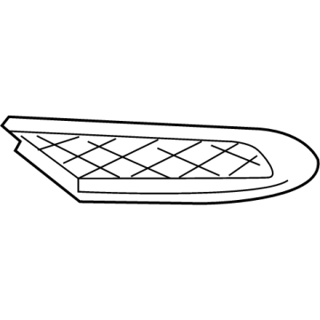 Mopar 68235736AB Bezel-Fog Lamp Hole