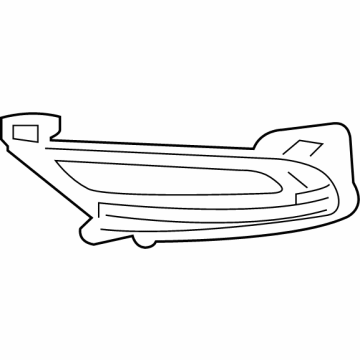 Mopar 68227212AB Bezel-Fog Lamp