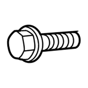 Mopar 6102225AA Bolt-HEXAGON Head