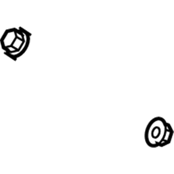 Mopar 6508175AA Nut-HEXAGON FLANGE Lock