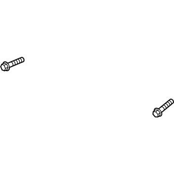 Mopar 6512061AA Bolt-HEXAGON FLANGE Head