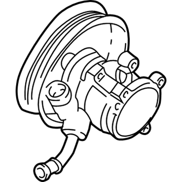Mopar 53010258AB Pulley-Power Steering Pump