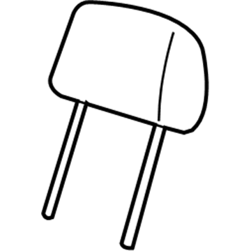 Ford 4L2Z-78611A08-AAF Headrest