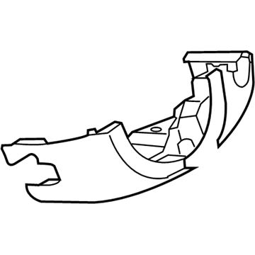 Mopar 5VC54LXHAA SHROUD-Steering Column