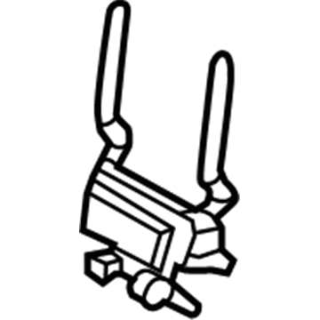 Mopar 68100782AA Mechanism-HEADREST Folding