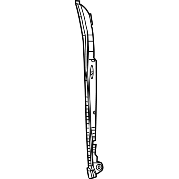 Mopar 68242116AB WEATHERSTRIP-Fender To Door