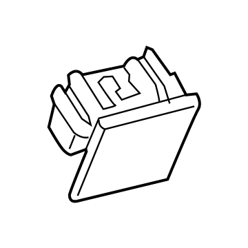 Mopar 1JQ68HL1AA Latch-GLOVEBOX Door