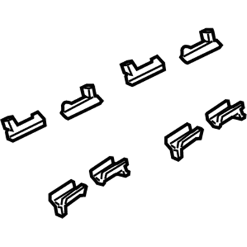 Mopar 68003705AA Spring Ki-Disc Brake Pad