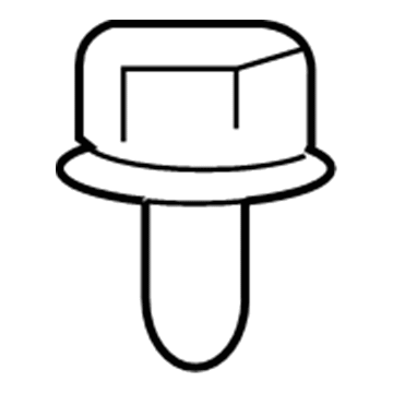 Mopar 6104021AA Bolt-HEXAGON FLANGE Head