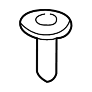 Chevrolet 11589015 Rocker Molding Screw