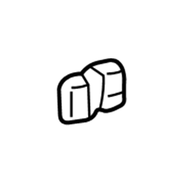 Chevrolet 10352797 Rocker Molding Retainer Clip