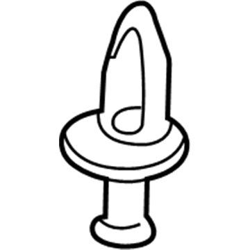 Chevrolet 10352801 Rocker Molding Retainer Screw