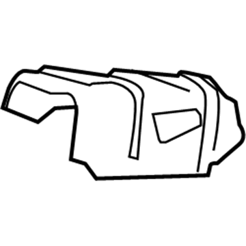 Ford 3L2Z-5H207-AA Exhaust Heat Shield