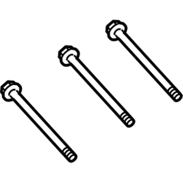 Mopar 6104246AA Screw-HEXAGON FLANGE Head