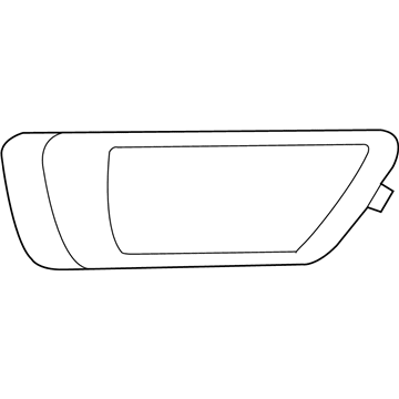 Mopar 57010720AC Reflector-FASCIA