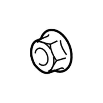 Mopar 6509422AA Nut-Wheel