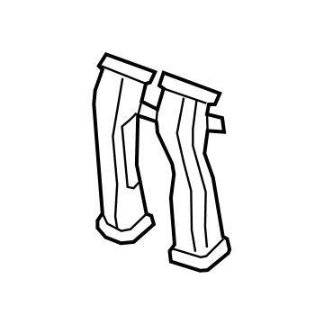 Mopar 68284059AA Duct-Rear A/C