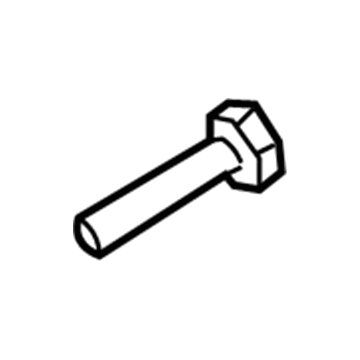 Mopar 6507654AA Bolt-HEXAGON FLANGE Head